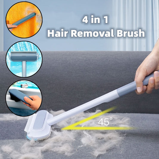 4-in-1 Pet Hair Remover & Cleaner Brush