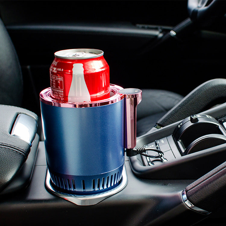 2 In1 Car Heating Cooling Cup 12V Dual-Temp Smart Cup Holder – Instant Heating & Cooling with Digital Display for Cars